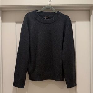 Quince Charcoal Women's Sweater NWT